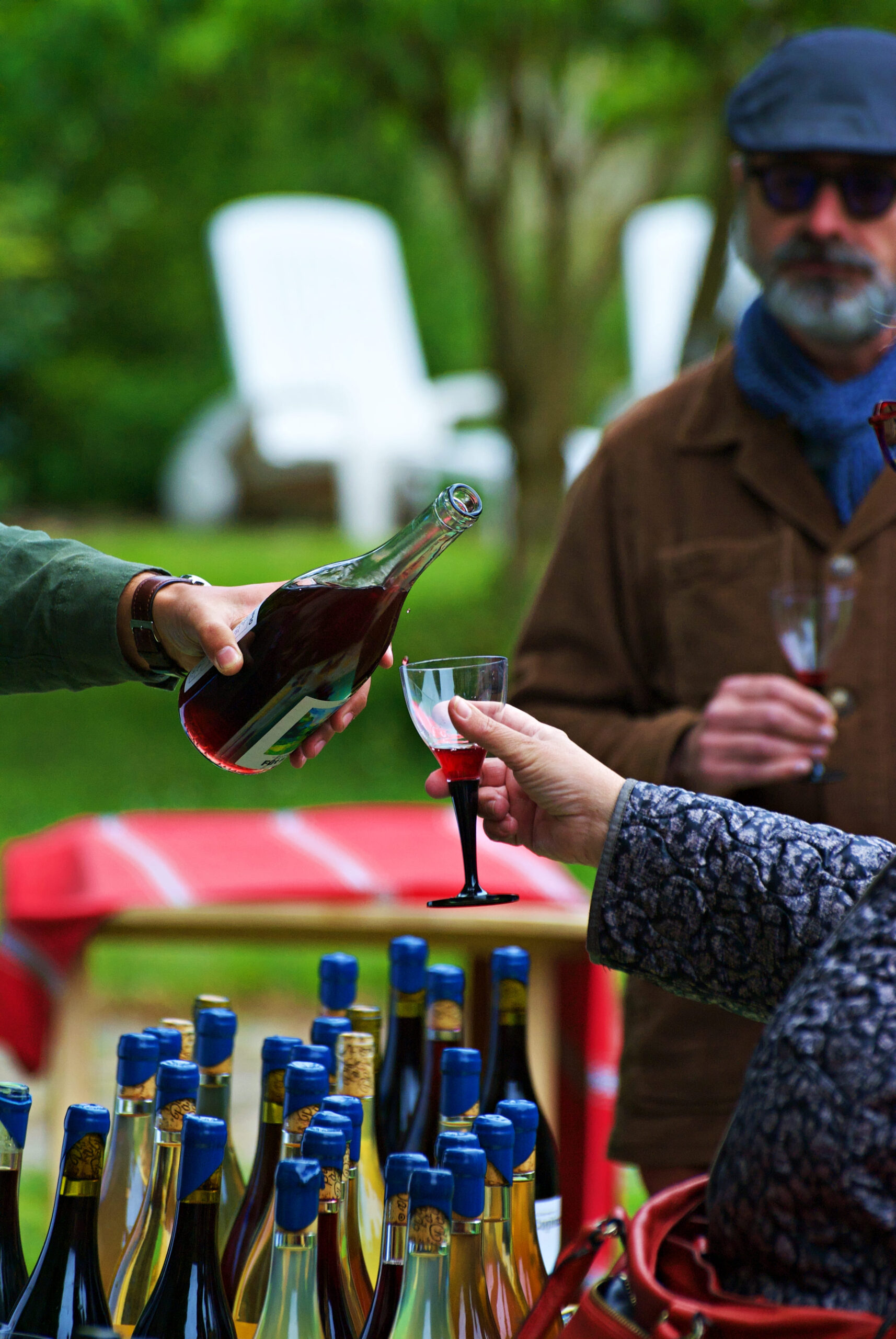 Dégustation de vin nature au Wine Day Festival