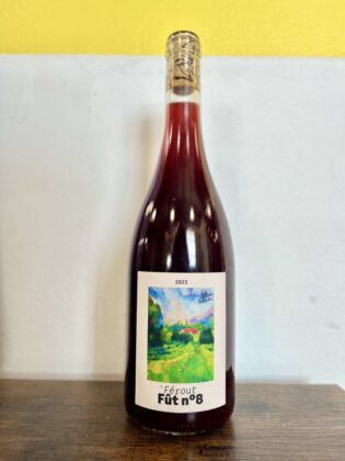 Une image du Férout Fût n°8, vin rouge d'Île-de-France, cuvée d'exception